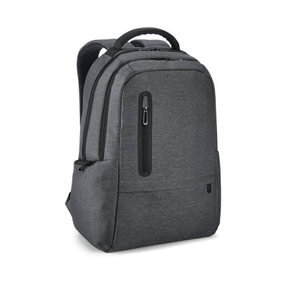 RE-BOSTON. Mochila para computador portátil em Nylon reciclado 2Tone resistente à água com compartimento em 210D